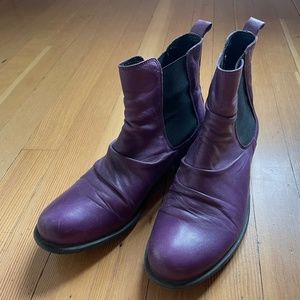 Miz Mooz Purple Boots